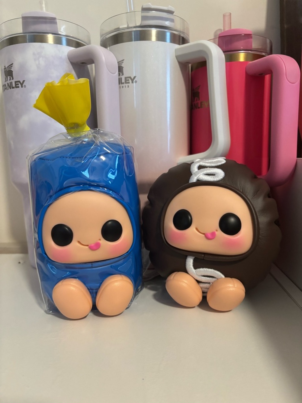Hyojo Blue Jolly Rancher & Chocolate Hostess Plushies